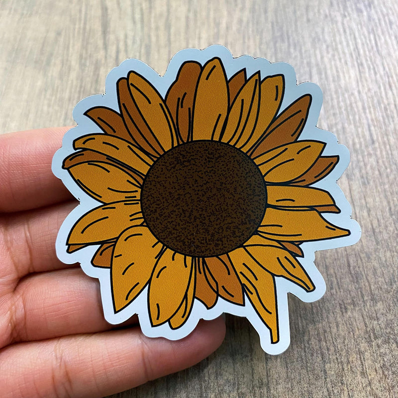 Golden Sunflower Magnet