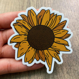 Golden Sunflower Stickie