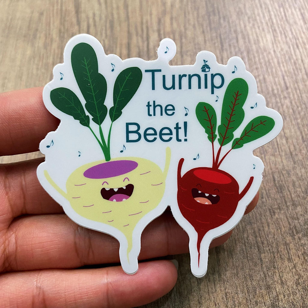 Turnip the Beet Stickie